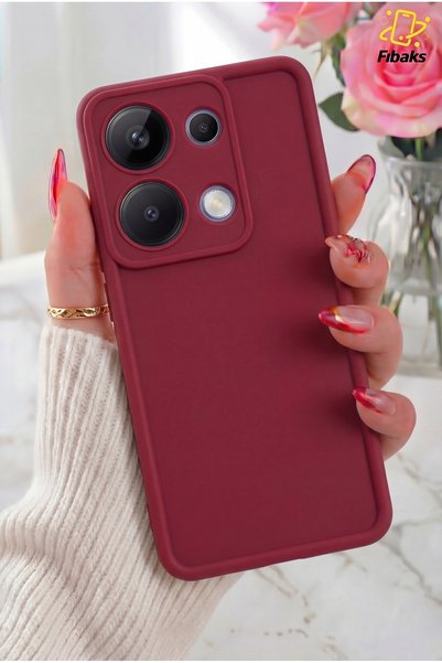 Redmi Note 13 Pro 4g Case Camera Protected Soft Textured Colorful Silicone Cover