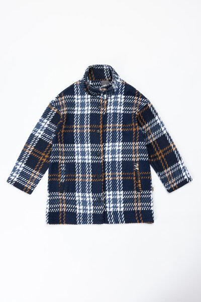 Gerwig women's woven jacket navy blue
