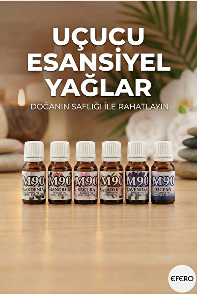 6 Парчиња 10 Ml Етерично масло - Мириси за простории и амбиент ПОГОДНО ЗА ПАРНА МАШИНА