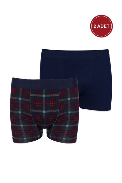 Men's 2-Piece Cotton Lycra Boxer