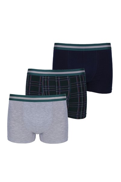 Men's 3-Pack Cotton Lycra Boxers