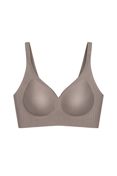 Беспрекорен градник - Slight | кафеав ласерски сечен беспрекорен женски градник без жици