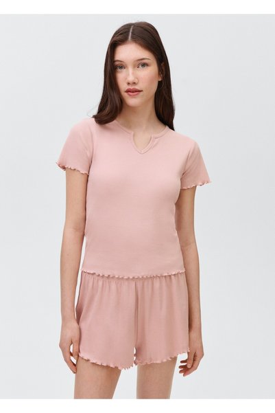 Ribbed Shorts Pajamas