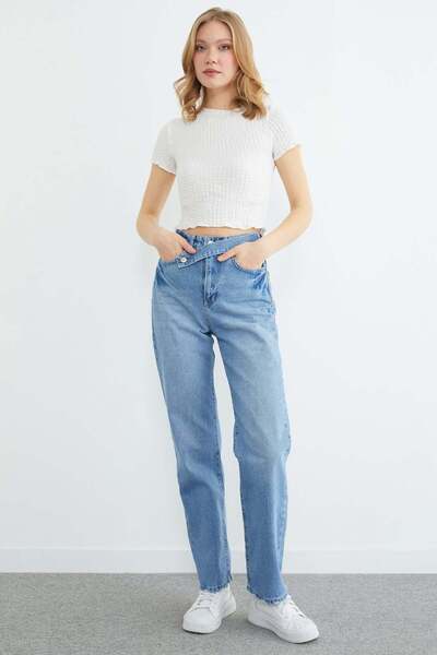 Beli Belted Palazzo Jean