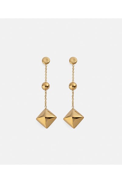 Combined Piece Chain Earring