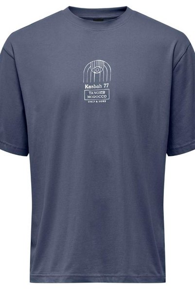 Men's Onsmalik Life Rlx Ss Tee Tr Relax Fit Short Sleeve T-Shirt