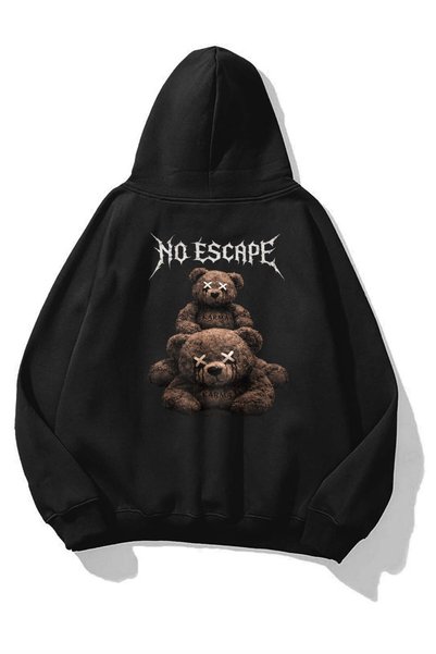 Unisex No Escape Sweatshirt Black