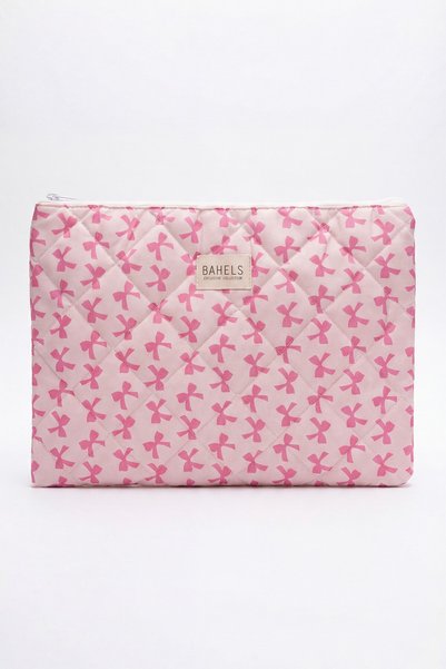 Pinkly XL Portfolio Bag Compatible with MacBook and Tablet