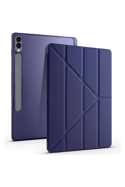 Samsung Galaxy Tab S10 Plus X820 12.4″ компатибилна футрола Smart Cover отпорна на удари со држач за пенкало