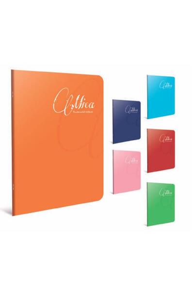 Mica Notebook Wire Binding Plastic Cover A4 40 Sheets Lined