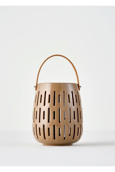 Shine Lantern Beige (15X20 cm)