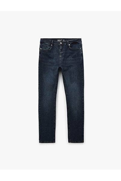 Фармерки со нормален струк, памучни, slim fit - Brad Jean