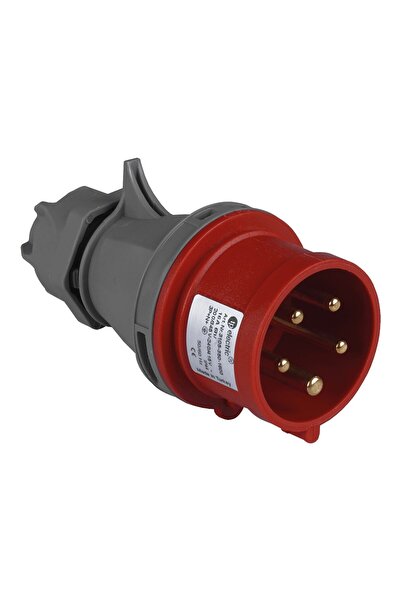 3107-350-1600 завртен приклучок IP44 5x32A прав приклучок