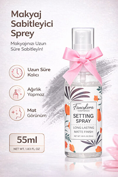 Спреј за фиксирање шминка - Make Up Fixing Spray 55ml - долготраен