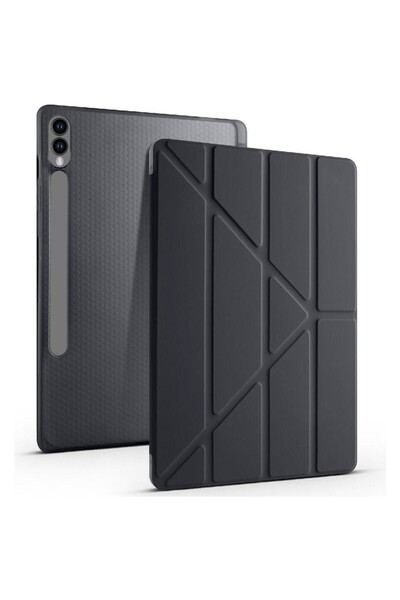 Samsung Galaxy Tab S10 Plus X820 12.4″ компатибилна футрола Smart Cover отпорна на удари со држач за пенкало