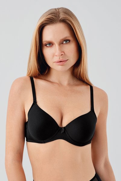 Unsupported Ear Bra C11720 Black