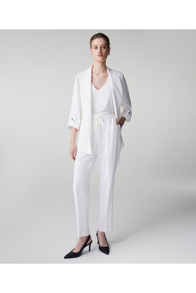 Tie waist pants