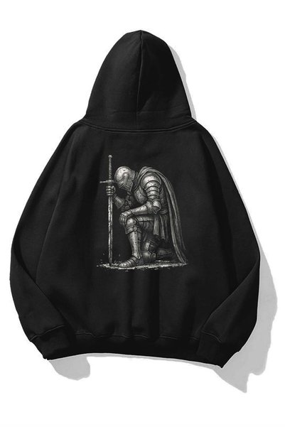 Unisex cry sword sweatshirt black