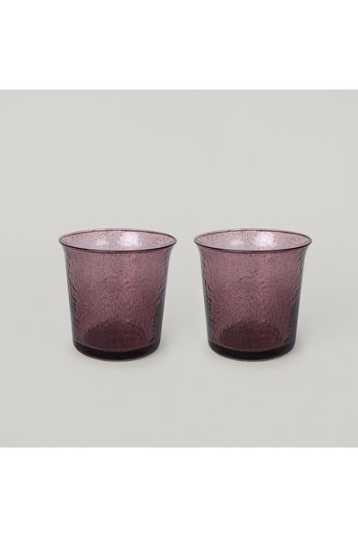 Alexa 2-Pack 300 ml Soft Drink Glass Plum