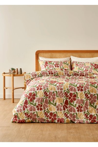 100% Cotton Carol Double Duvet Cover Set (200X220 cm)