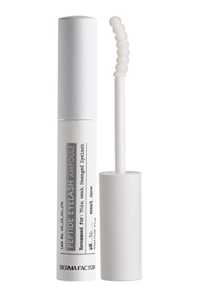 Вегански серум за издолжување и негување на веѓи и трепки Derma Factory Peptide Eyelash Ampoule