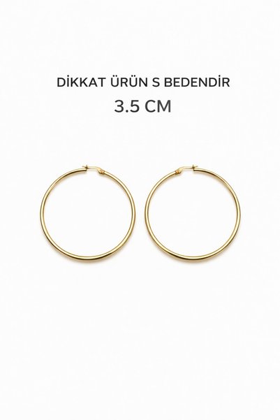 Steel Earrings, Colorfast, Guaranteed, with Invoice