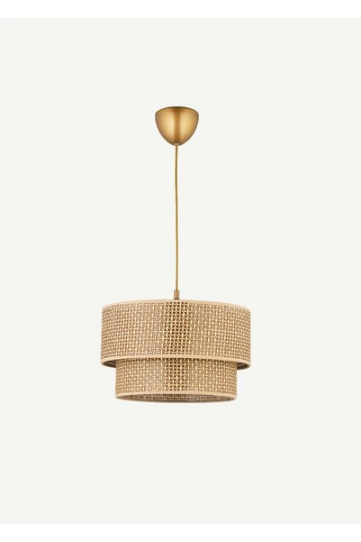 Opus 2-Tier Pendant Chandelier Brown (30X70 cm)