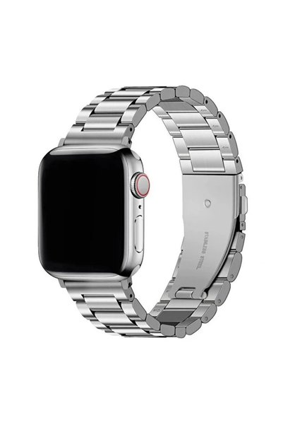 Stainless Steel Clip-On Band Bracelet for Apple Watch 10/11 42mm 41/40/38 mm Compatible 9/8/7/6/5/4/3/Se