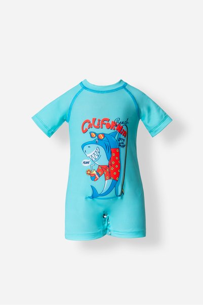 Baby Boy Short Sleeve Jumpsuit 5113