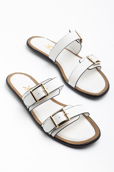 Z001 Double-Strapped Adjustable Daily Orthopedic Women's Slippers