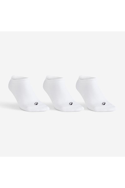 Tennis Socks - Short Cuff - 3 Pairs - White - RS100