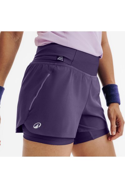 Kuikma Women's Tennis Shorts - Purple - Tsh Light Hip Ball