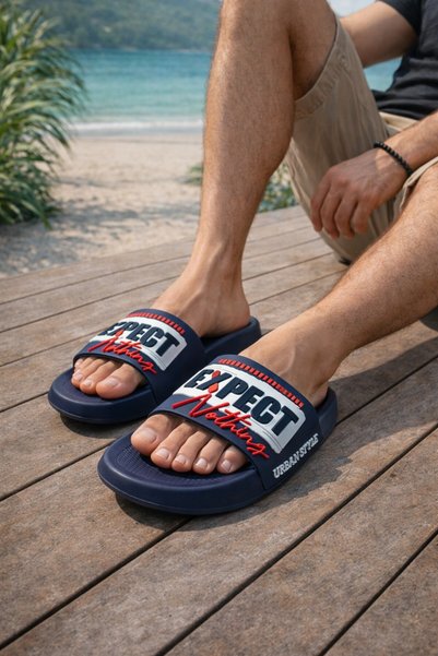 Expect Men's Slippers Sea Beach Pool Slippers Bathroom Garden Balcony Hospital Home Slippers