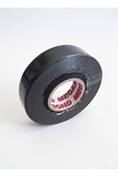 MEGABOND Платнена Лента со Влакна Црна 15m X 19mm - Брзо Лепило