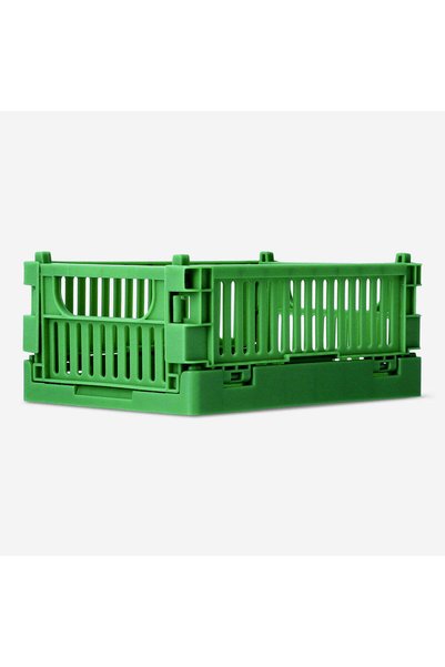 Green Foldable Plastic Case 15 cm
