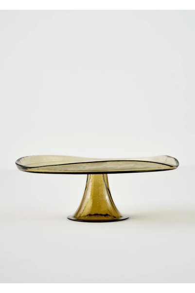 Geo Cake Stand Green (27x10 cm)