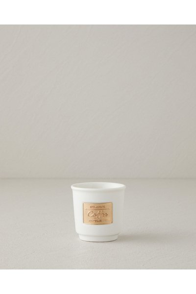 Goldy New White-Gold Beaded 90ml Espresso Cup
