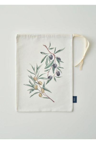 Olive Organizer Bag Cream (30X45 cm)