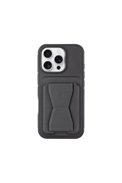 iPhone 16 Pro Compatible Flex Wallet Leather Card Holder Case