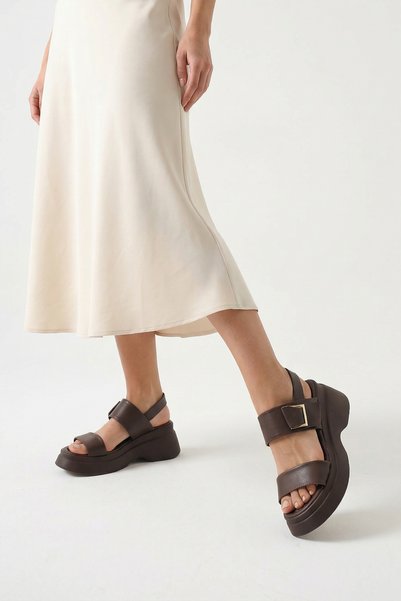 Gablynthi Women's Sandals 0012907 Brown