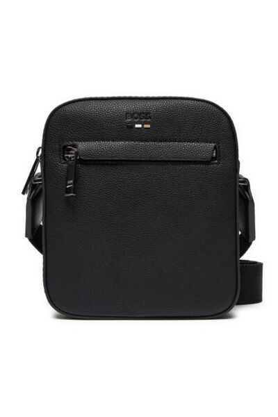 Black Men's Messenger Bag Ray_NS zip N. 10263216 01