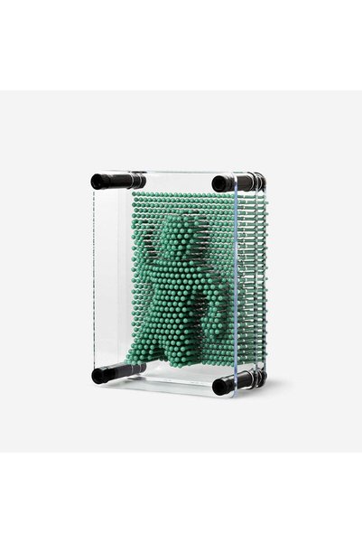 Green 3D Needle-Trace Toy