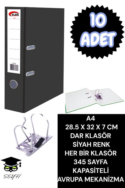 A4 Office Folder Office Document Organizer Folder Double Metal Ring European Mechanism