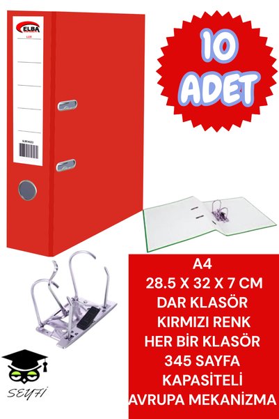 A4 Office Folder Office Document Organizer Folder Double Metal Ring European Mechanism