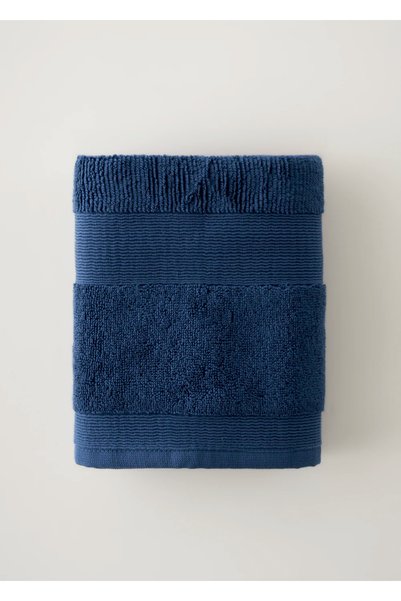 100% Cotton Juna Face Towel Navy Blue (50X70 cm)