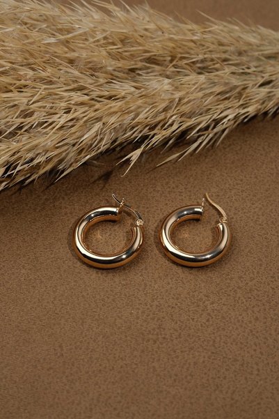 Steel Invoiced Earrings, Guaranteed to Not Fade Color