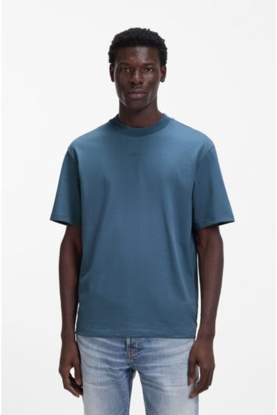 Blue Logo Men's T-Shirt