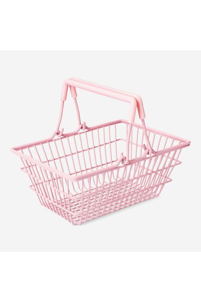 Pink Mini Shopping Cart