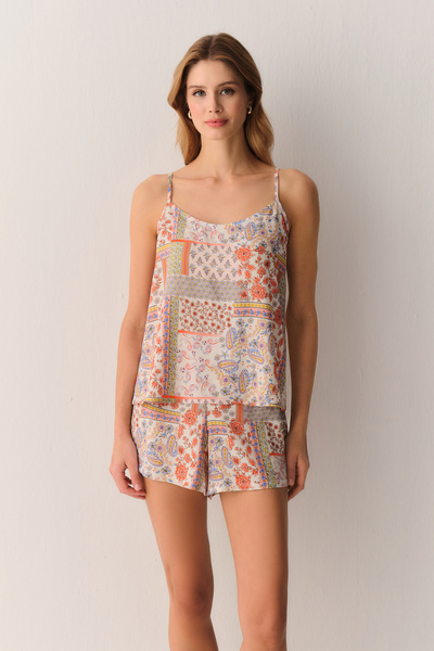 Irene Athlete Shorts Pajama Set