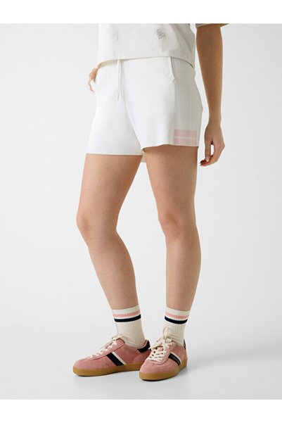 Gabry Women's Active Knitwear Relaxed Fit Shorts